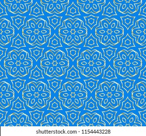 Seamless texture on color background. Element for design. Geometric pattern. Vector illustration