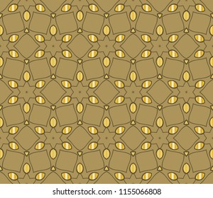 Seamless texture on color background. Element for design. Floral pattern. Vector illustration.