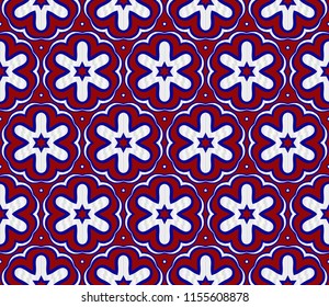 Seamless texture on color background. Element for design. Floral pattern. Vector illustration.