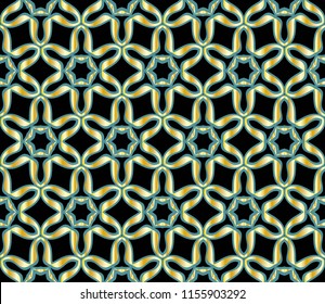 Seamless texture on color background. Element for design. Floral pattern. Vector illustration.