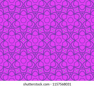 Seamless texture on color background. Element for design. Floral pattern. Vector illustration.