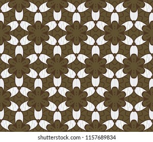 Seamless texture on color background. Element for design. Floral pattern. Vector illustration.