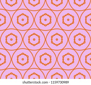 Seamless texture on color background. Element for design. Geometric pattern. Vector illustration
