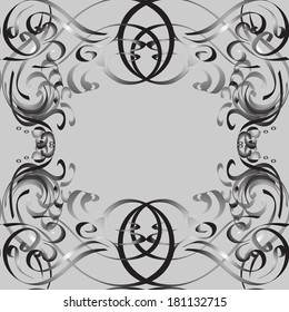 seamless texture on grey background