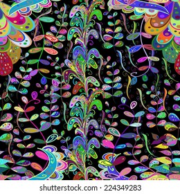 Seamless texture on pink background. Vector illustration. Seamless pattern for your design wallpapers, pattern fills, web page backgrounds, surface textures.