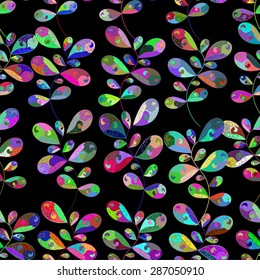 Seamless texture on pink background. Vector illustration. Seamless pattern for your design wallpapers, pattern fills, web page backgrounds, surface textures.