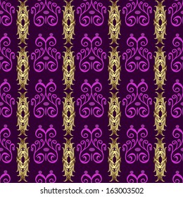 seamless texture on a purple background