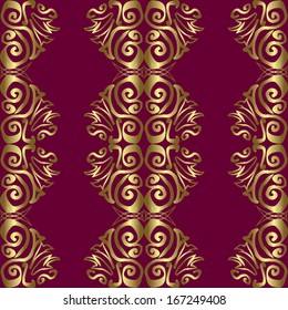 seamless texture on red background