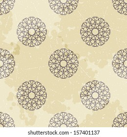 Seamless texture ornament. Vector pattern