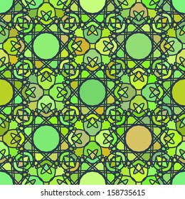 Seamless texture ornament. Vector pattern