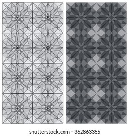 Seamless texture of parquet, laminate or tissue vector