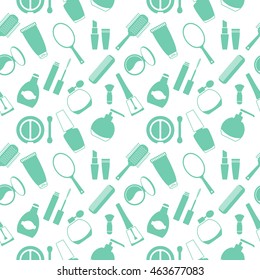 seamless texture, pattern, abstract background, wallpaper, cosmetics icons