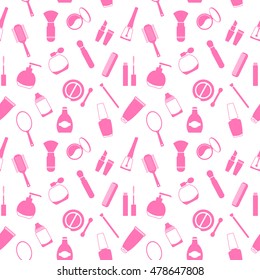 seamless texture, pattern, abstract background, wallpaper, cosmetics icons
