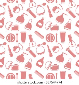 seamless texture, pattern, abstract background, wallpaper, cosmetics icons