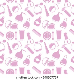 seamless texture, pattern, abstract background, wallpaper, cosmetics icons
