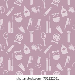 seamless texture, pattern, abstract background, wallpaper, cosmetics icons