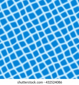 Seamless texture pattern with blue rugged tiles