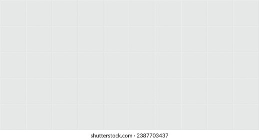 Seamless texture pattern of gray tile floor or wall. Look new clean surface in top view for background. Decorative finishing material for bathroom, kitchen or laundry room. Vector illustration design.