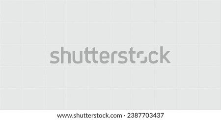 Seamless texture pattern of gray tile floor or wall. Look new clean surface in top view for background. Decorative finishing material for bathroom, kitchen or laundry room. Vector illustration design.