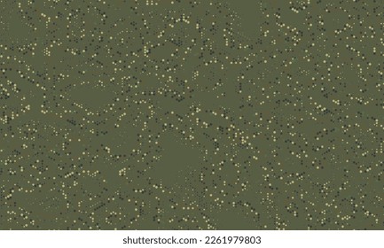 Seamless texture pattern. Halftone dots background. Khaki green military fashion camouflage. Abstract vector for print on fabric, textile or paper. pattern background.