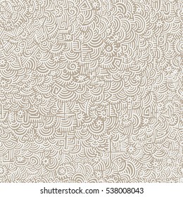 Seamless texture pattern line various shapes. Hieroglyphics letter. Abstract background. vector simple design wallpaper.