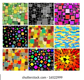 SEAMLESS texture pattern set