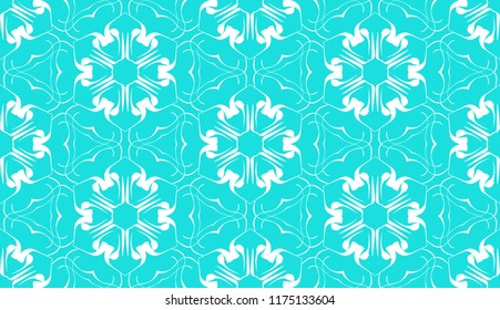 Seamless texture. Pattern with snowflakes for the celebration of Christmas and New Year.