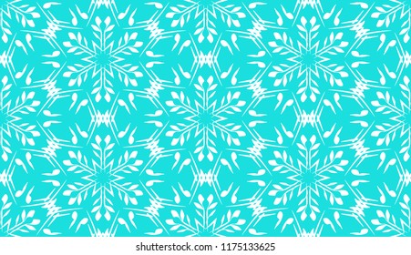 Seamless texture. Pattern with snowflakes for the celebration of Christmas and New Year.