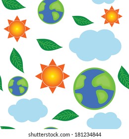 seamless texture peace on the earth and good weather