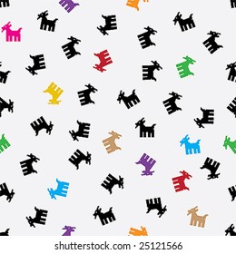 Seamless texture from pixel goats.