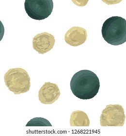 Seamless texture in Polka-Dot. This Endless pattern can be used for for your design, textile,  pattern fills, posters, cards, web page background etc. Pattern under the mask. Vector.