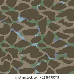 Seamless texture. Protective color. Vague shapes. Harlequin.