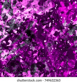 Textura transparente con burbujas violetas. Fondo abstracto vectorial para página web, fondo de banners, tela, decoración doméstica, envoltura