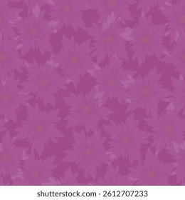 seamless texture purple chrysanthemum pattern