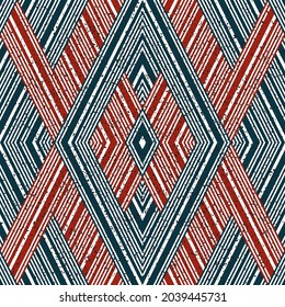 Seamless texture with red bands. Seamless vector illustration eps 10.