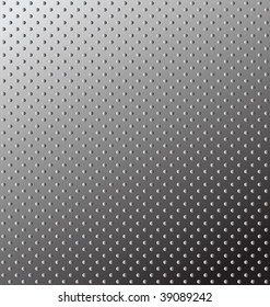 Textura sin inconvenientes. Superficie de metal de alivio. Ilustración modificable del vector.