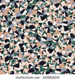 Seamless texture resembling marble. Multicolored chaos. Cheerful camouflage.