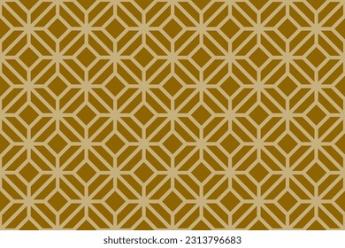 Seamless texture retro geometric ornamental pattern
