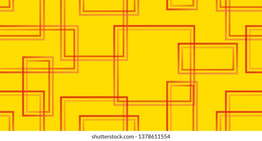 Seamless texture. Retro style. Squares. Background from squares. Quadrilaterals. Modern pattern. Square elements. Vector graphics