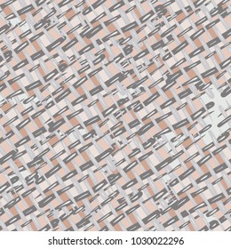 Seamless texture. Rough drawing of a multicolored old burlap. Grunge style. Cheerful coloring.