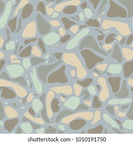Seamless texture roughly imitating masonry. Camouflage for hunting, tourism, fishing and fashion. Drawing for backgrounds and design.