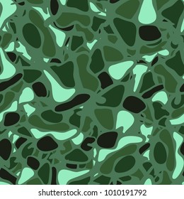 Seamless texture roughly imitating masonry. Camouflage for hunting, tourism, fishing and fashion. Drawing for backgrounds and design.
