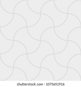 Seamless texture or round dumble pattern vector design. Concrete paver block pavement floor or brick for landscape, outdoor, garden by paving on ground. That patio, sidewalk, road, walkway or footpath