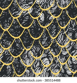 seamless texture scales