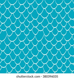 seamless texture scales pattern.Skin fish vector.