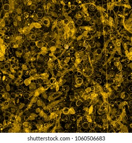 Seamless texture with shiny elements on dark backdrop. Abstract vector background for web page, banners backdrop, fabric, home decor, wrapping