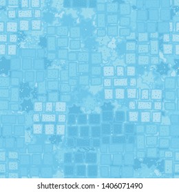 Seamless texture. Similar to amoeba spots are scattered on an abstract background.