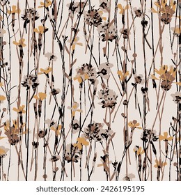 Textura sin costuras con flores pequeñas. Fondo floral para estampados de moda. Diseño para textil, fondos de pantalla, envoltura, papel.