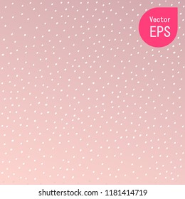 Seamless Texture with Small Pink Dot. Pink Polka Dot Pattern Background Vector Illustration
