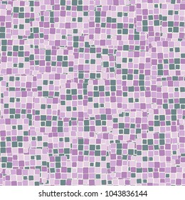 Seamless texture of small rounded squares drawn by hand.
Checkered camouflage for nice people.